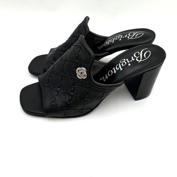 Brighton Riley Laced Heel Slides woman’s size 8.5 Black - Picture 3 of 13